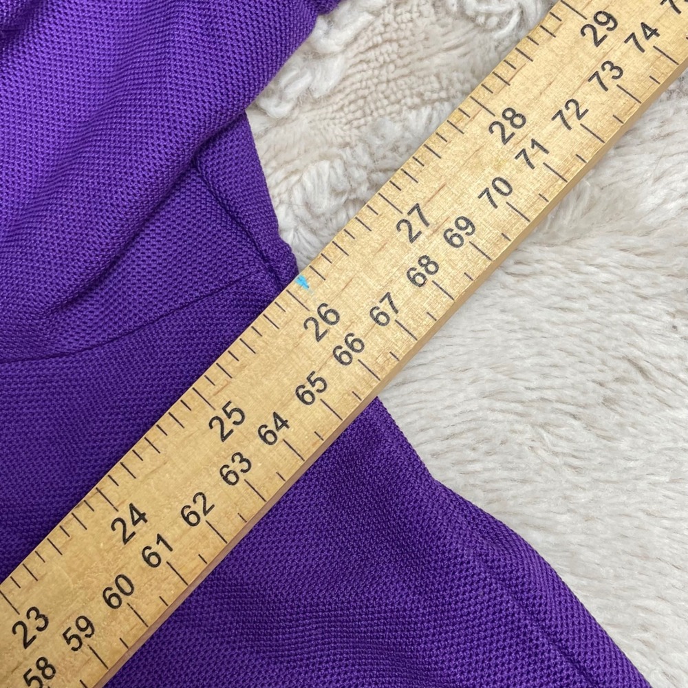 Tommy Bahama IslandZone Mens XXL Purple Pique Polo Shirt Short Sleeve Marlin - Picture 9 of 11